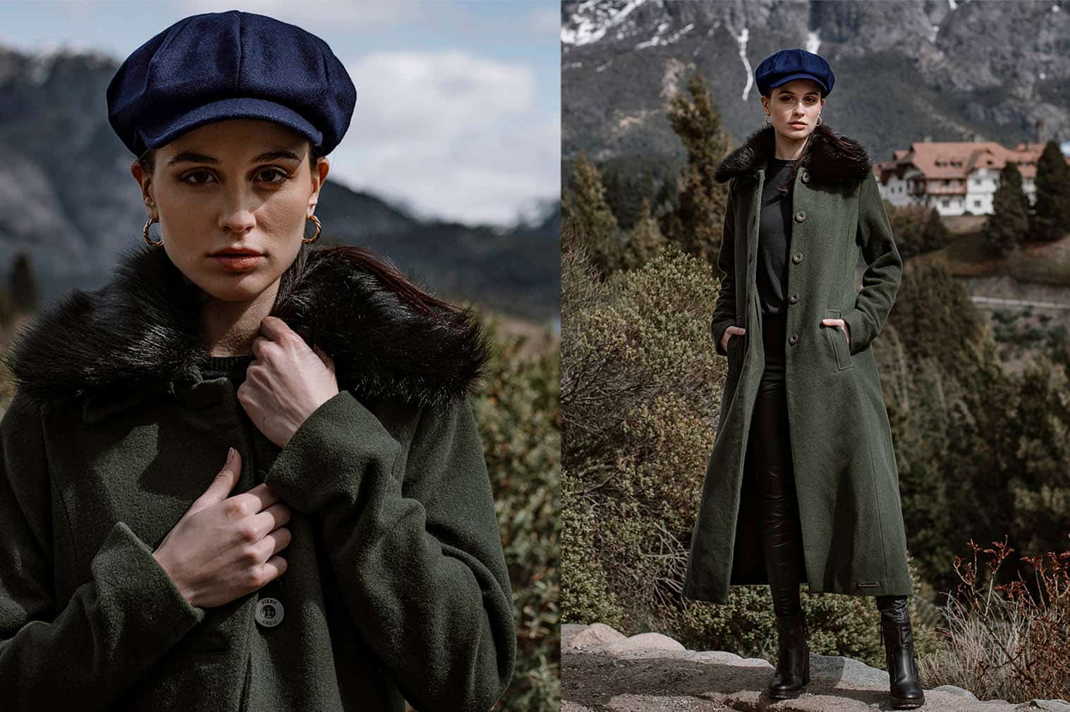 como usar boina no inverno