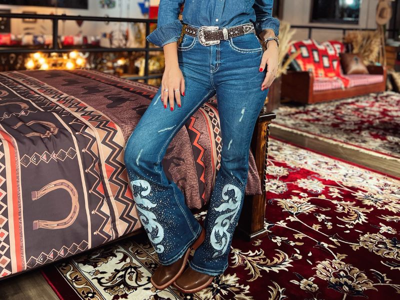 Como usar bota country feminina com fivelas