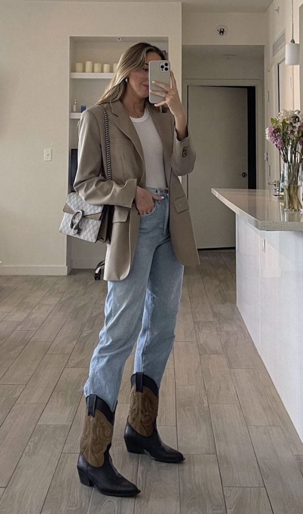 Como usar bota country feminina cano alto