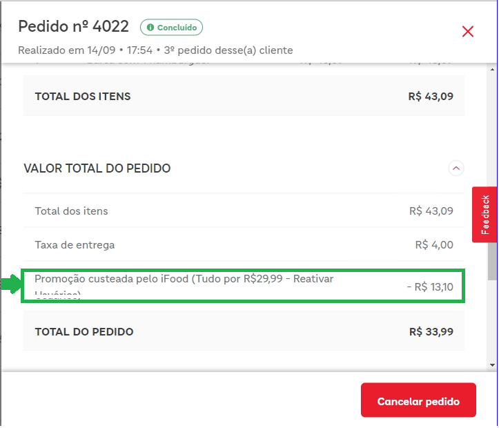 Os melhores cupons iFood para restaurantes