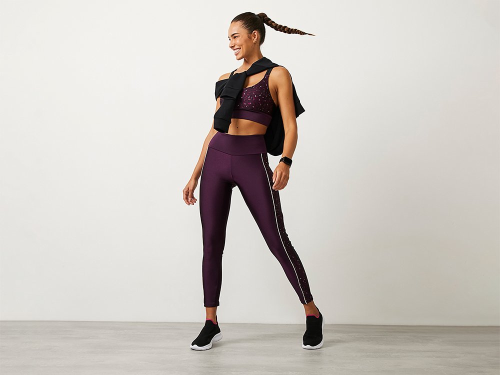 inspiração de looks com legging para trabalho