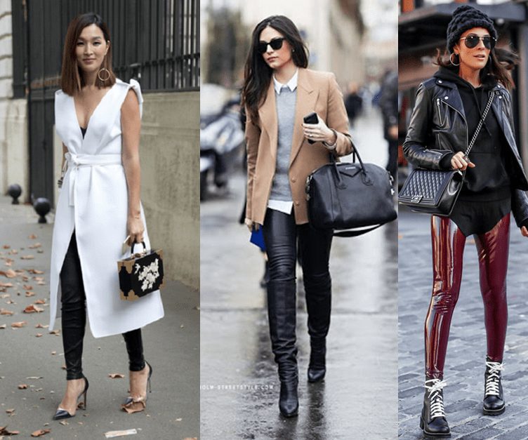 inspiração de looks com legging para trabalho