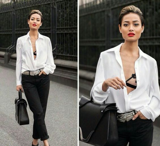 como usar lingerie como roupa (outwear)