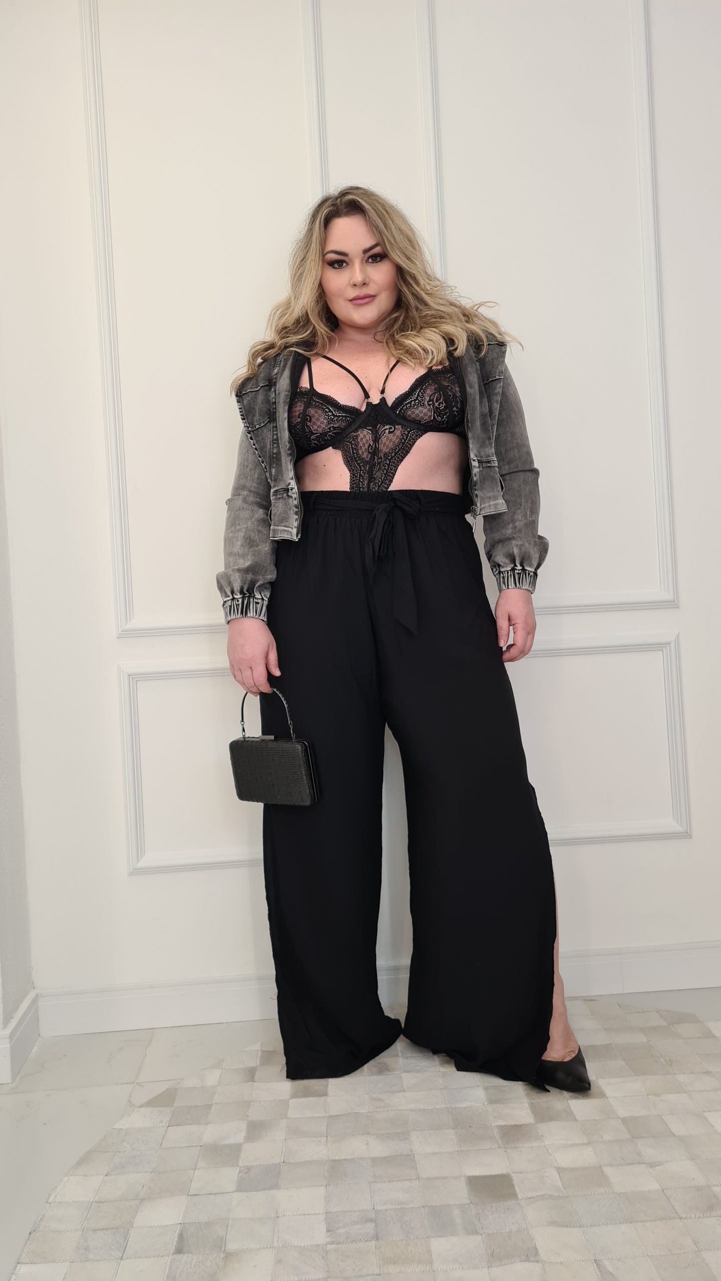 como usar lingerie como roupa (outwear)