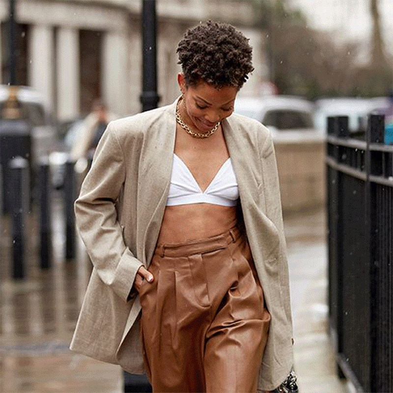 como usar lingerie como roupa (outwear)