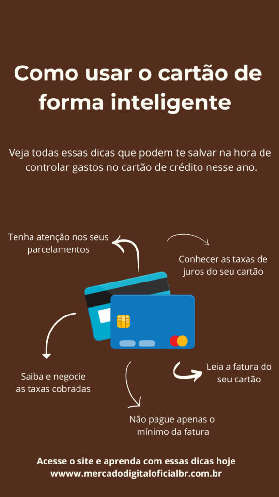 dicas para usar cartão de crédito a meu favor