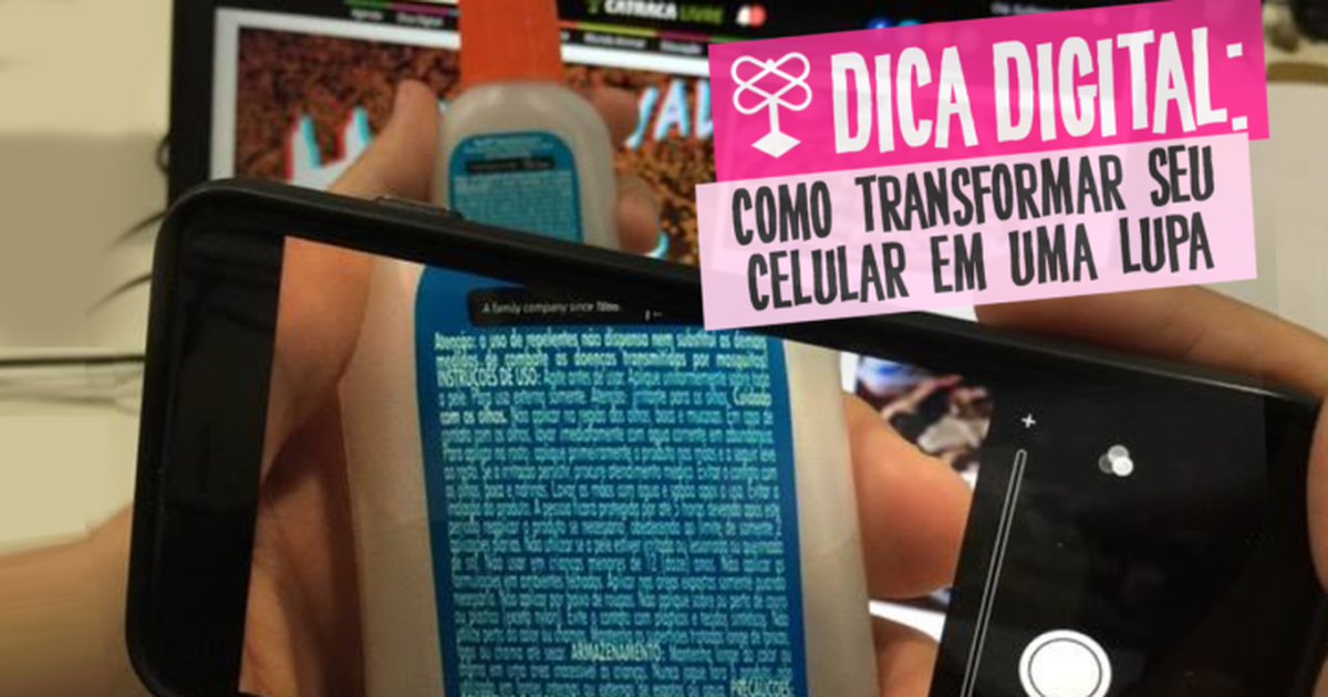 Apps de lupa gratuitos para celular