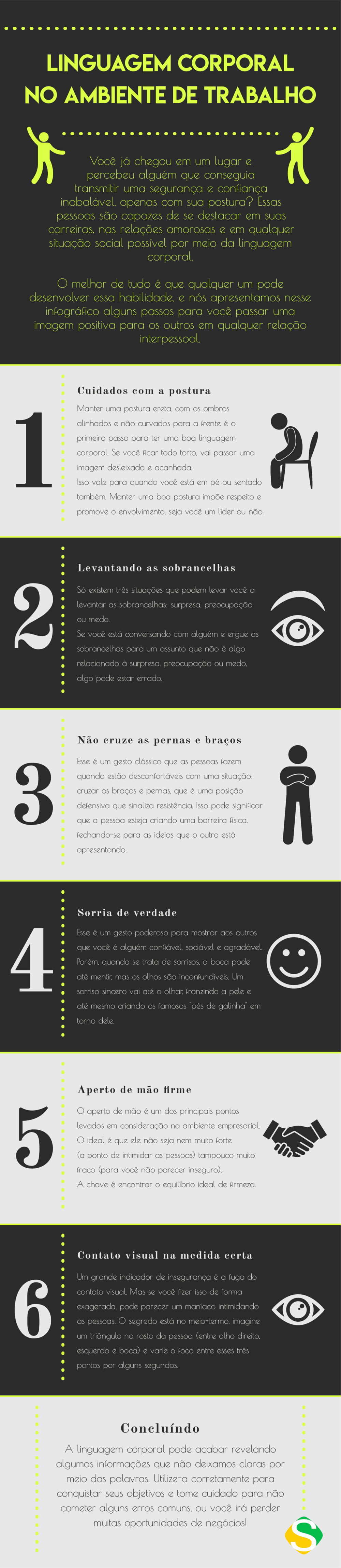 Como a Linguagem Corporal Complementa Seu Contato Visual