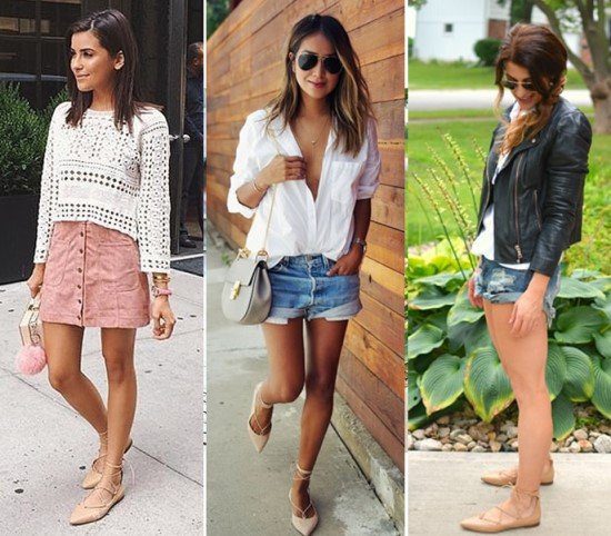 sapatilha bico quadrado looks