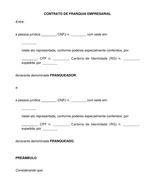 Entendendo a COF vs. Contrato de Franquia: Qual a Diferença?