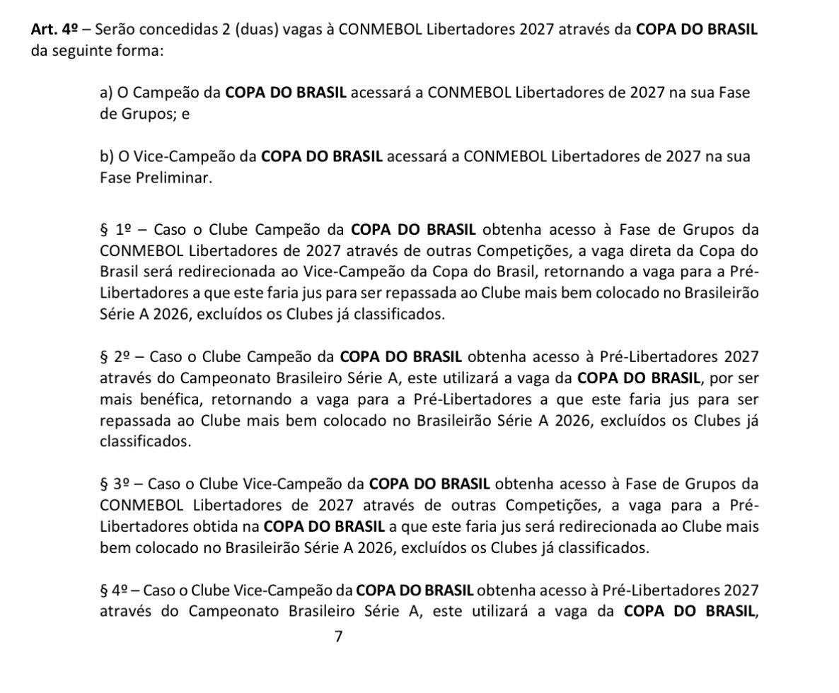copa do brasil regulamento