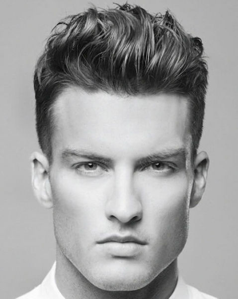 cortes de cabelo para homens rosto quadrado