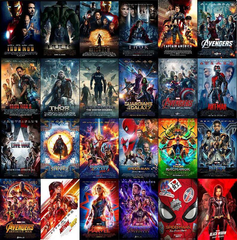 cronologia filmes marvel atualizada