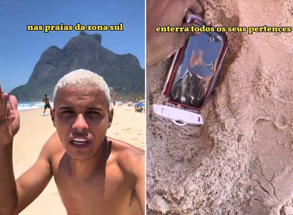 o que fazer com objetos de valor na praia
