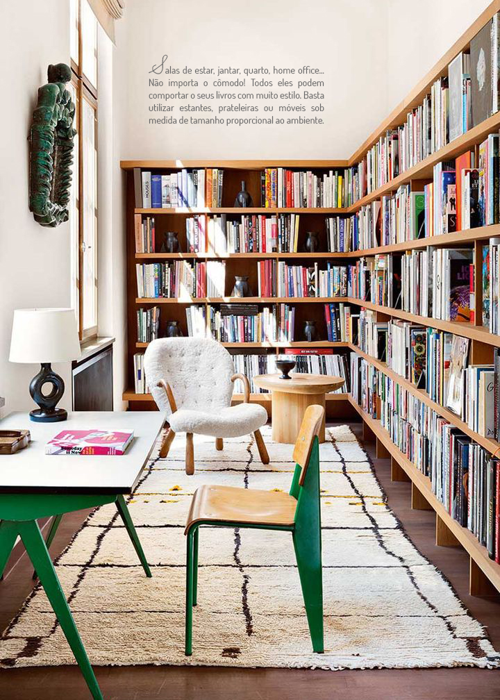 decoração de cantinho de leitura