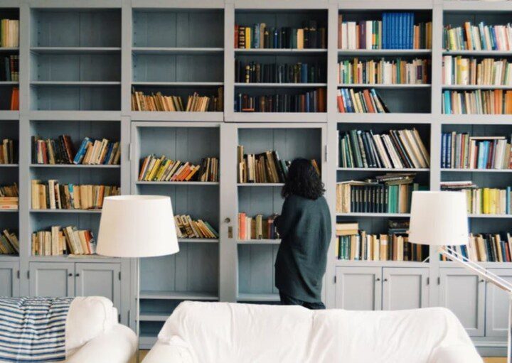 cores para biblioteca