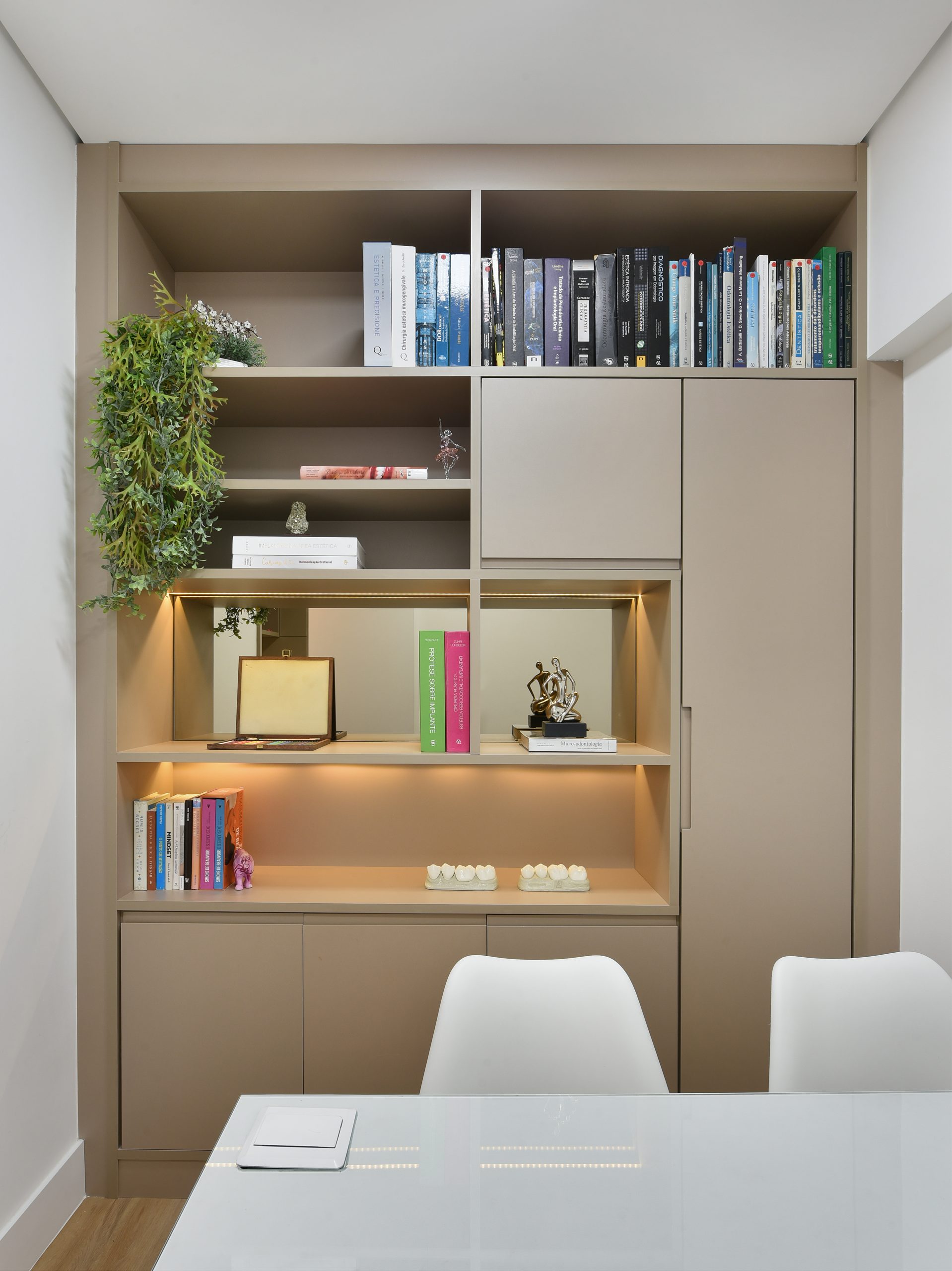 estilo clássico biblioteca