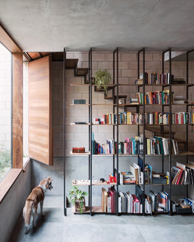estilo clássico biblioteca