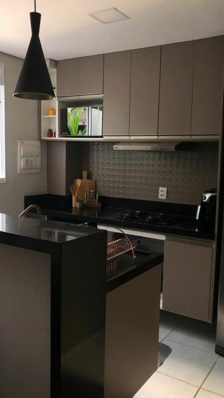 cores para cozinha americana pequena