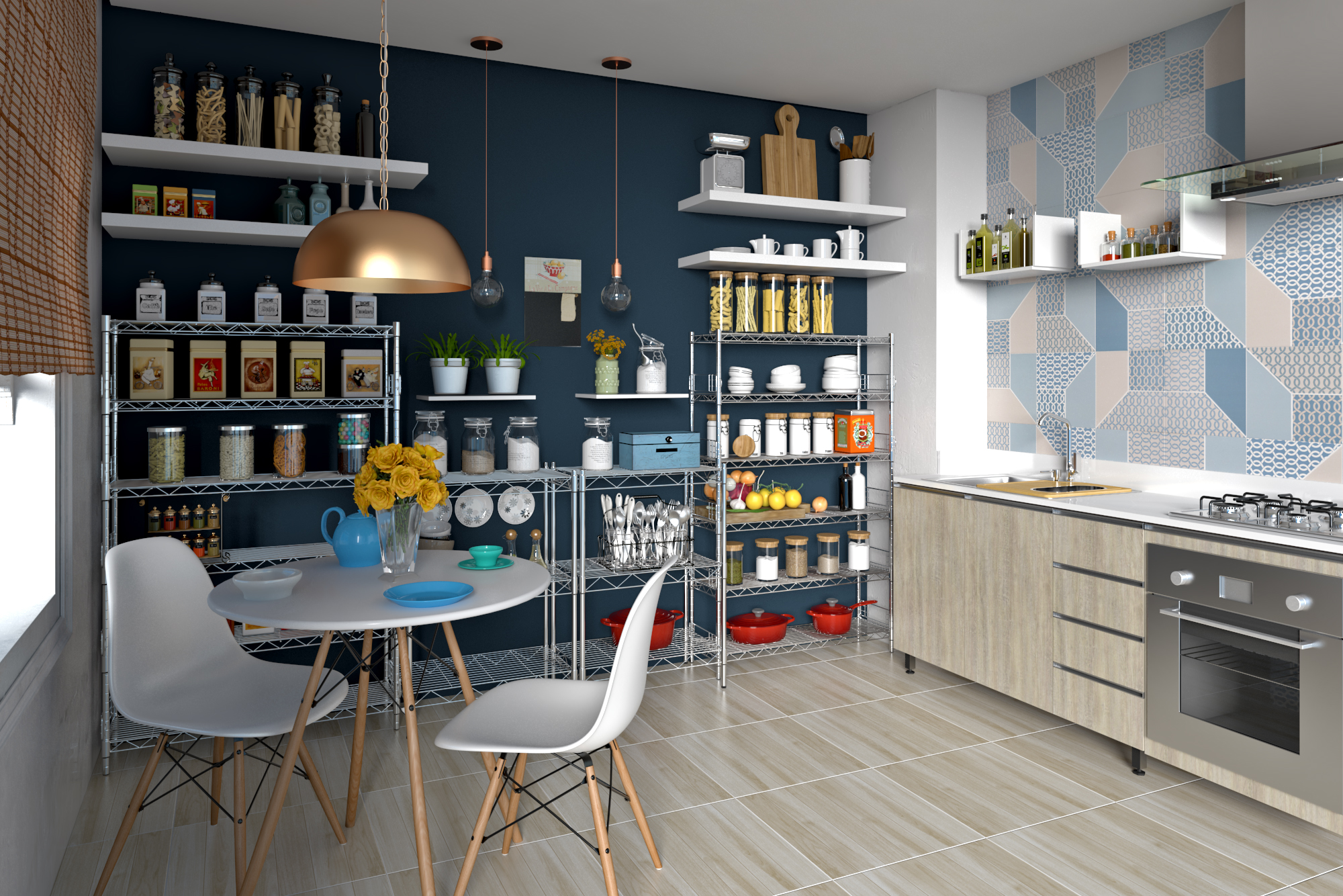 erros comuns ao decorar cozinha com prateleiras