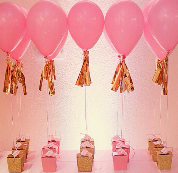 decoração de festa com papel