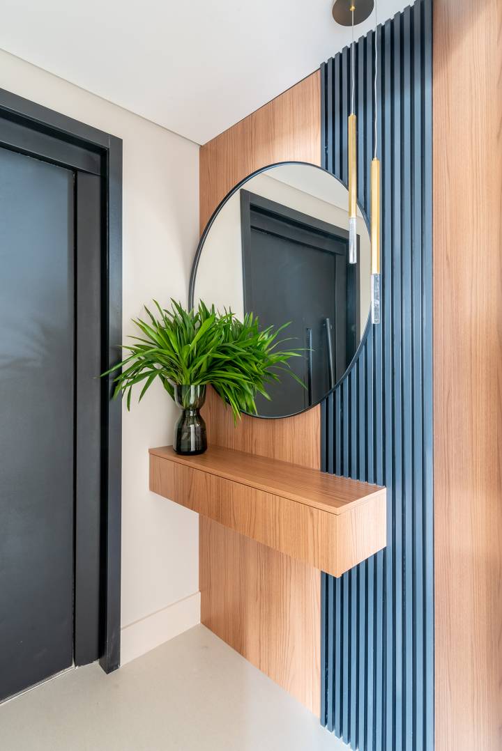 hall de entrada pequeno e estreito dicas