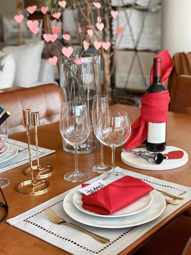 quanto custa decorar mesa jantar romântico