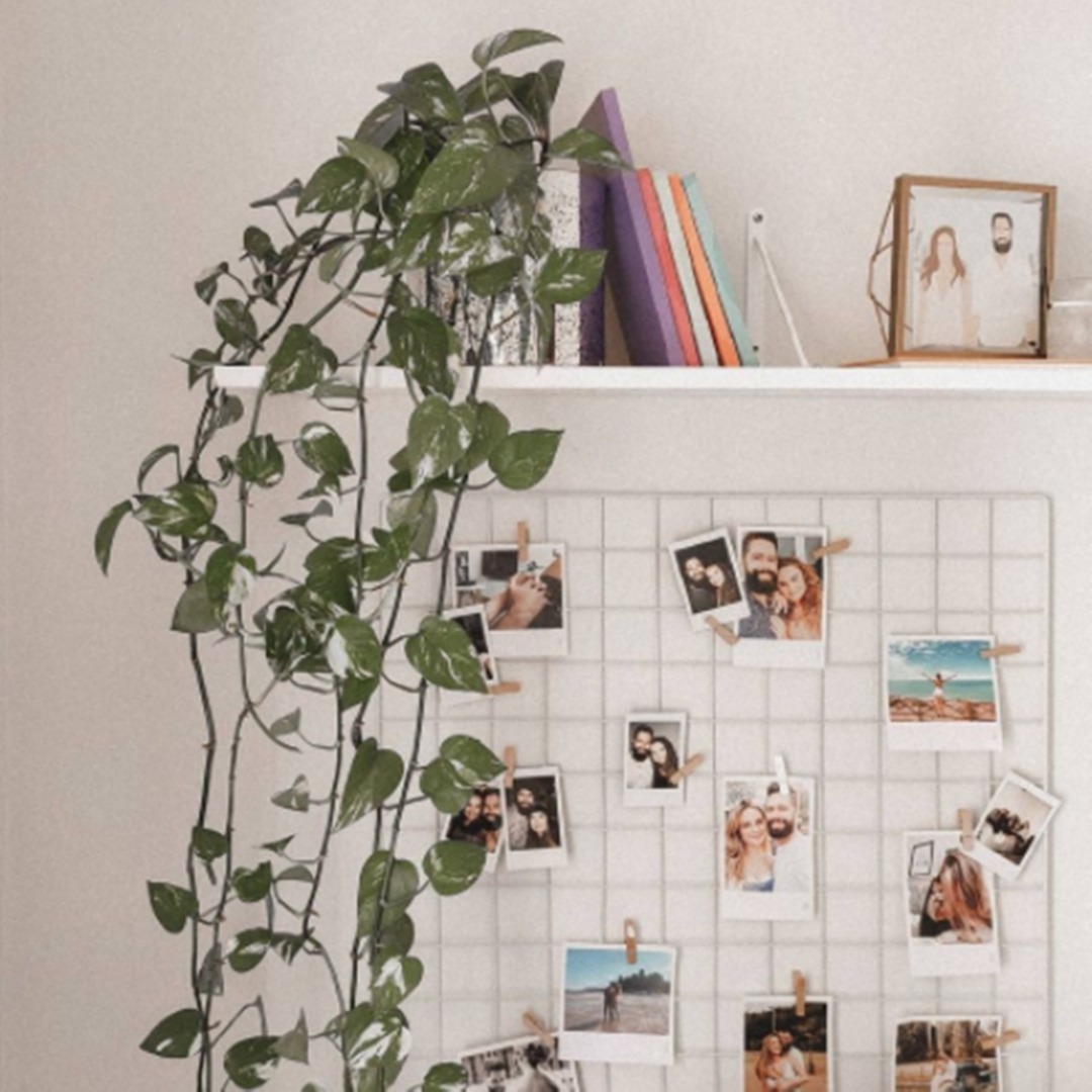 decoração quarto aesthetic polaroid