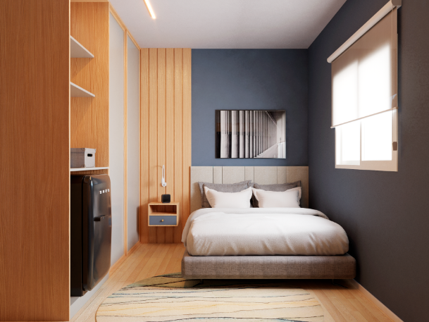 quarto de solteiro masculino industrial vs minimalista