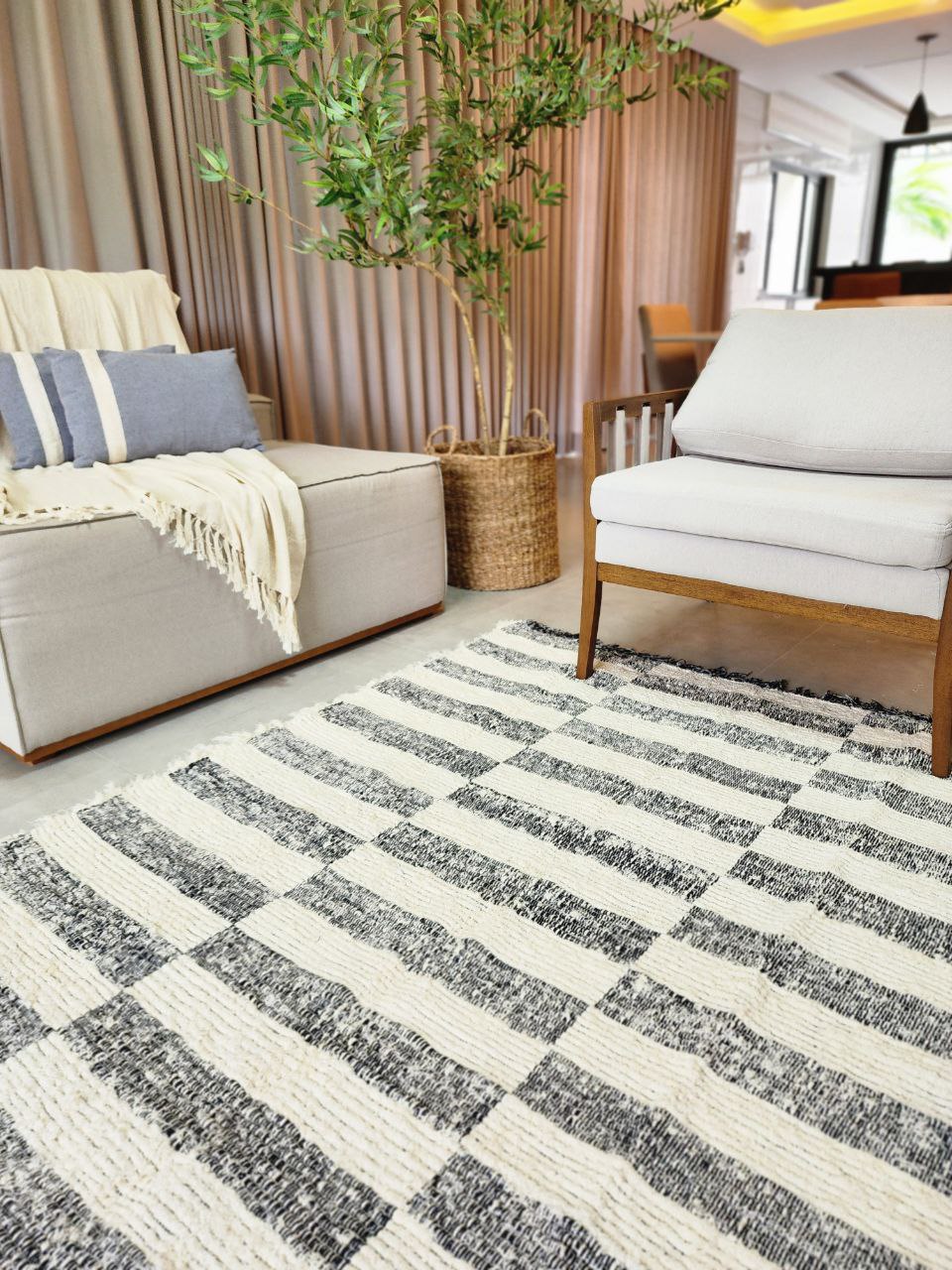 DIY: Crie um Ambiente Aconchegante com a Sobreposição de Tapetes