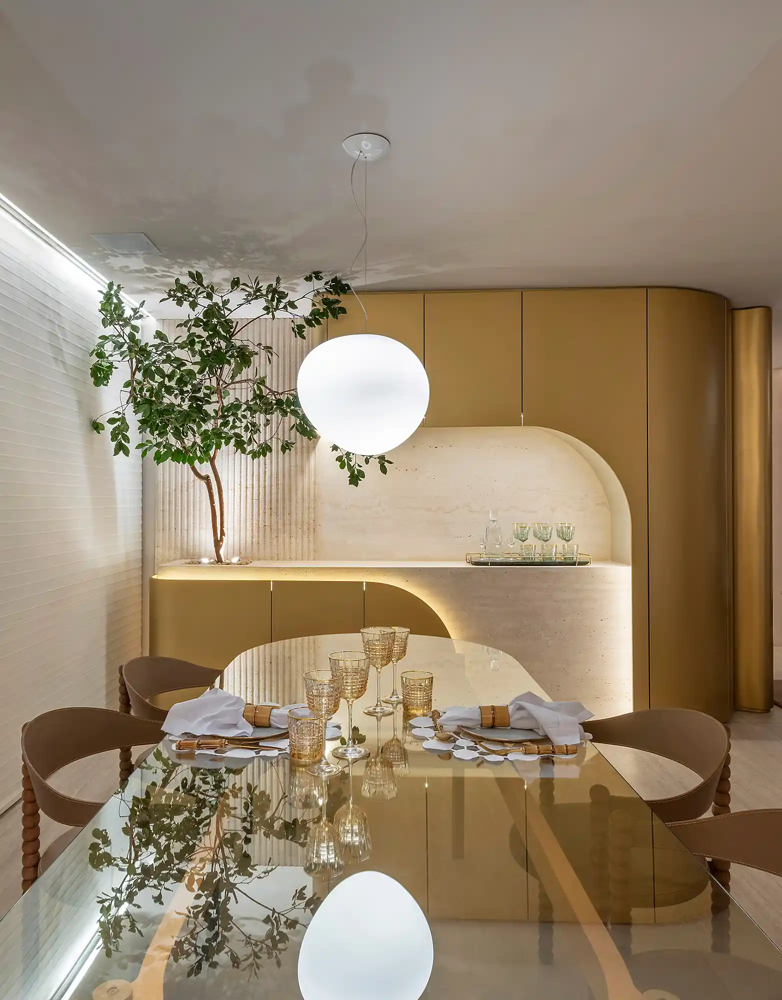 cores para sala de jantar pequena