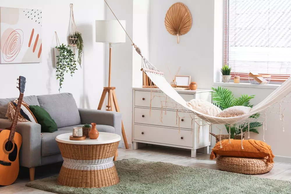 Transforme Sua Varanda: Ideias Criativas de Decoração com Redes e Plantas