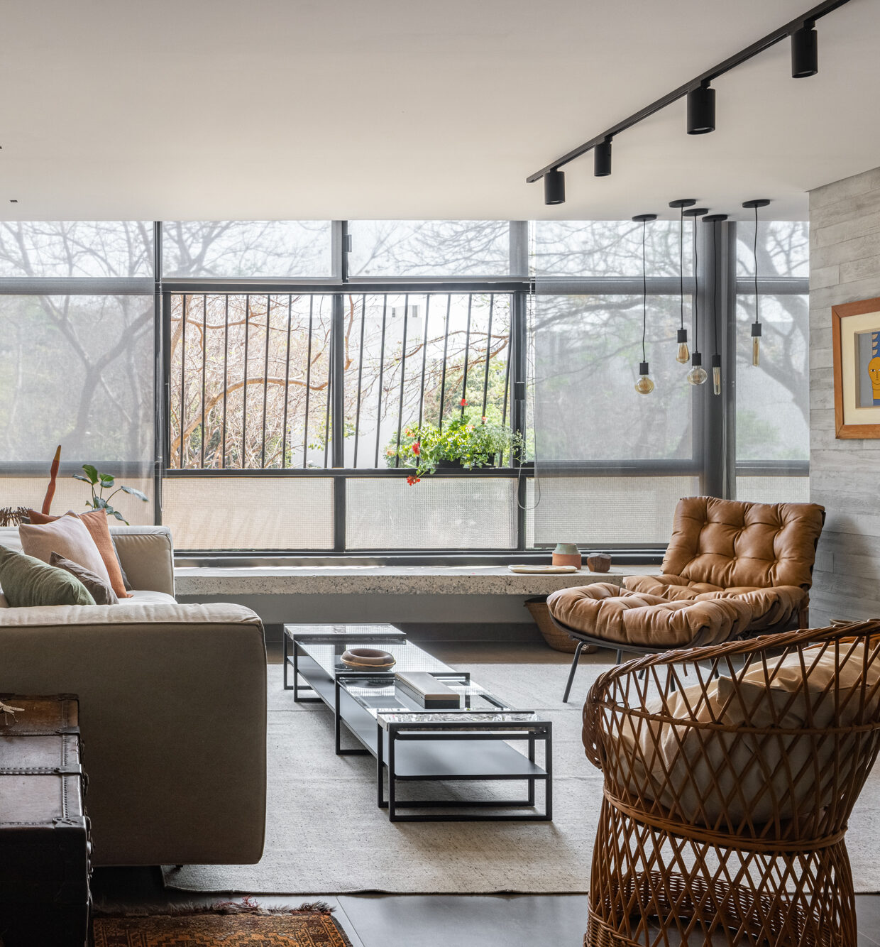 decoração industrial com metal