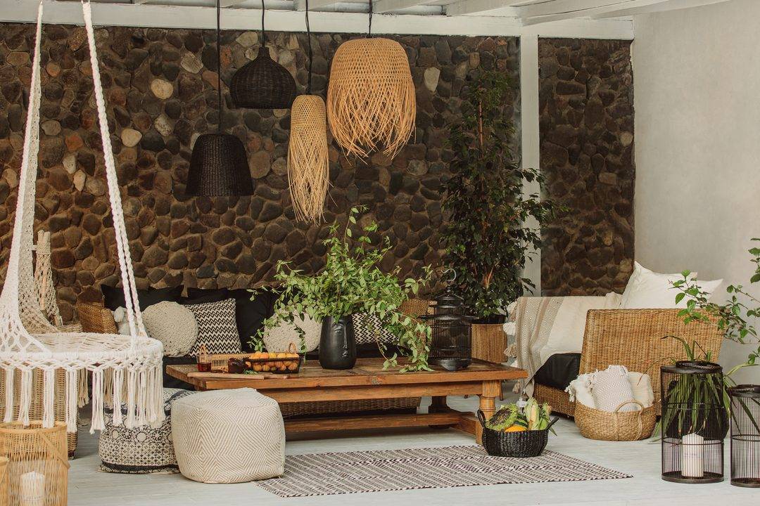 decoração rústica moderna para sala