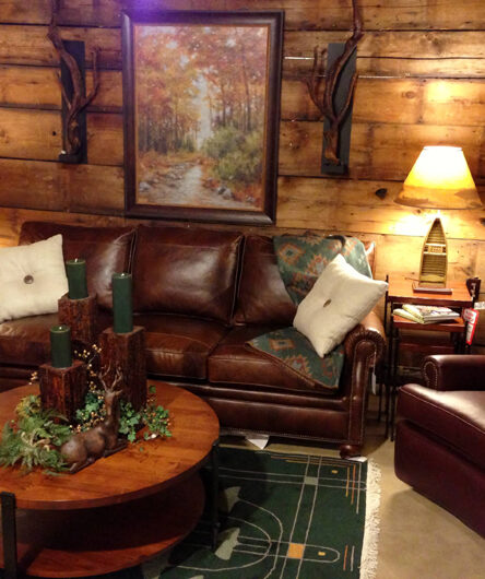 decoração rústica moderna para sala