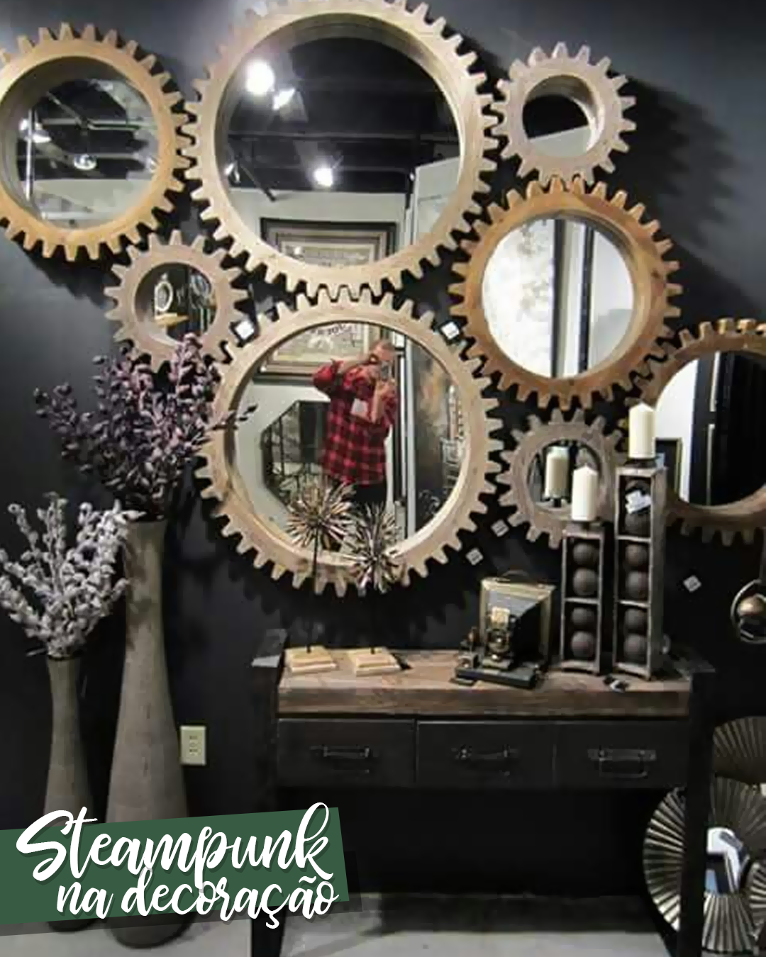 decoração steampunk