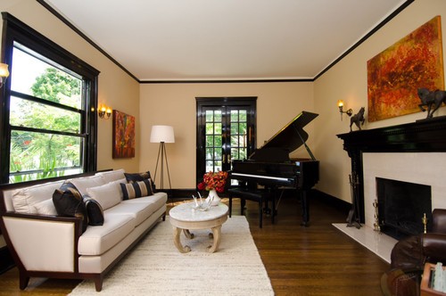 decoração vintage para sala