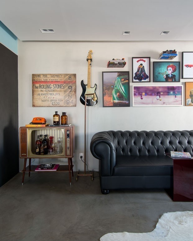 quanto custa decorar sala com móveis vintage