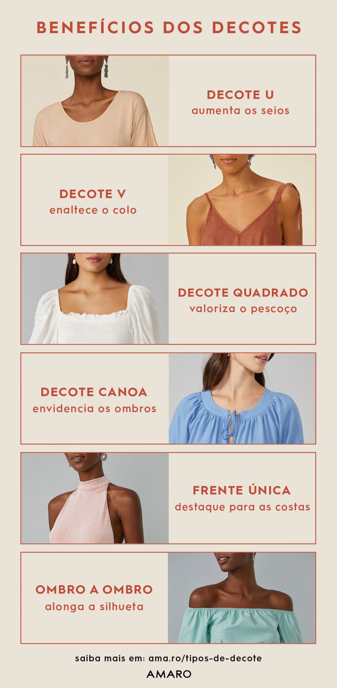 decotes para quem tem pouco busto