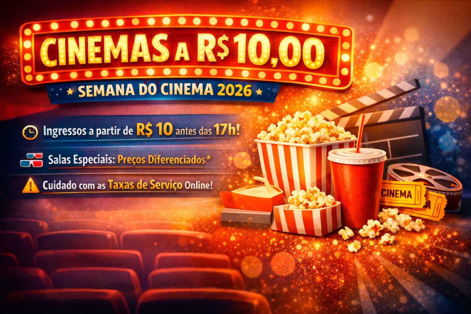 dias de cinema mais barato