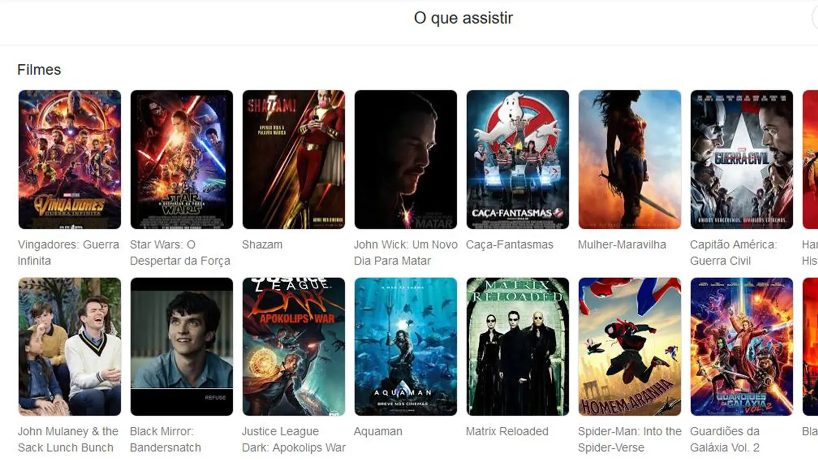 custo de assinatura para filmes feel good