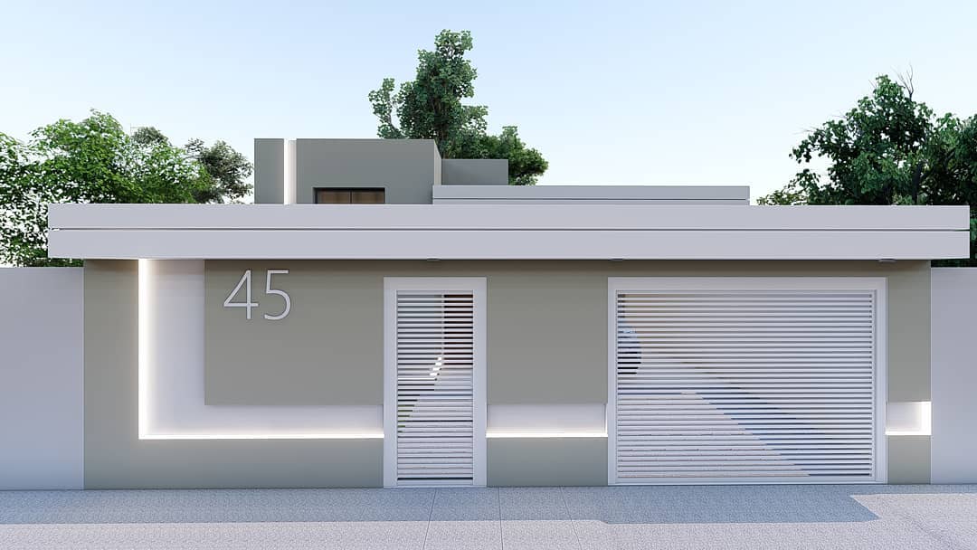 dicas para escolher a cor da fachada da casa