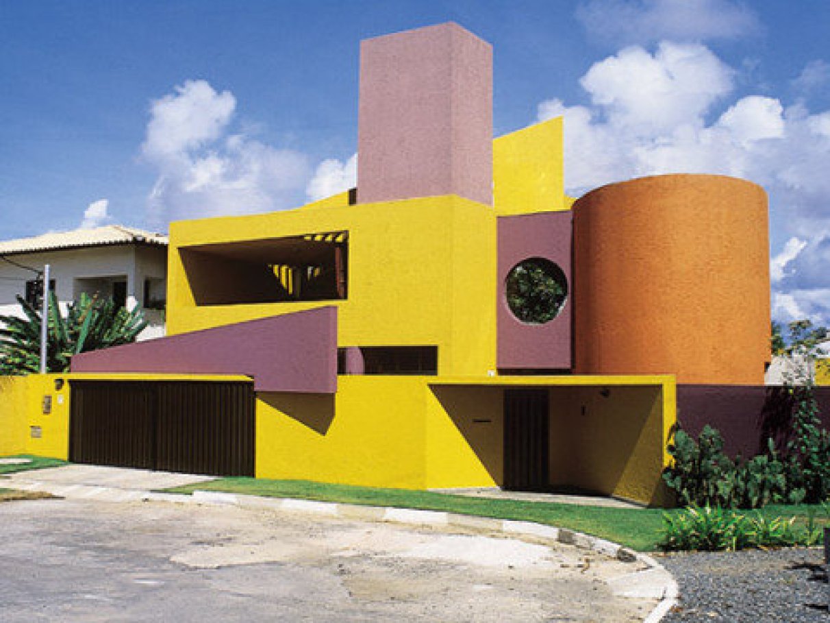 ideias de cores para fachada de casa moderna