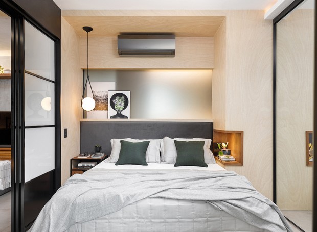 dicas iluminação quarto pequeno