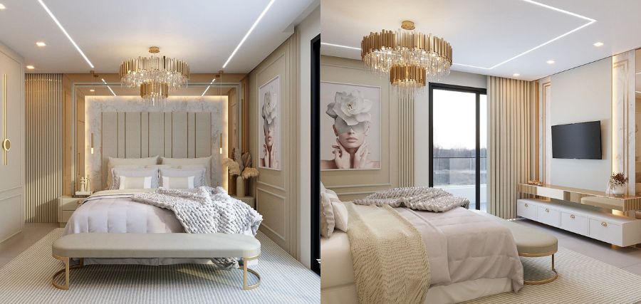 pendentes modernos para quarto