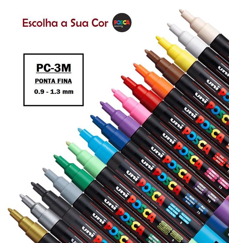 Como escolher a caneta Posca ideal para cada projeto