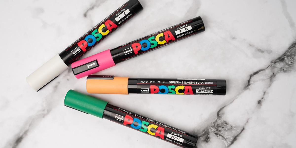 Comparativo: Posca PC-1MR vs. PC-1M - qual a melhor para detalhes?