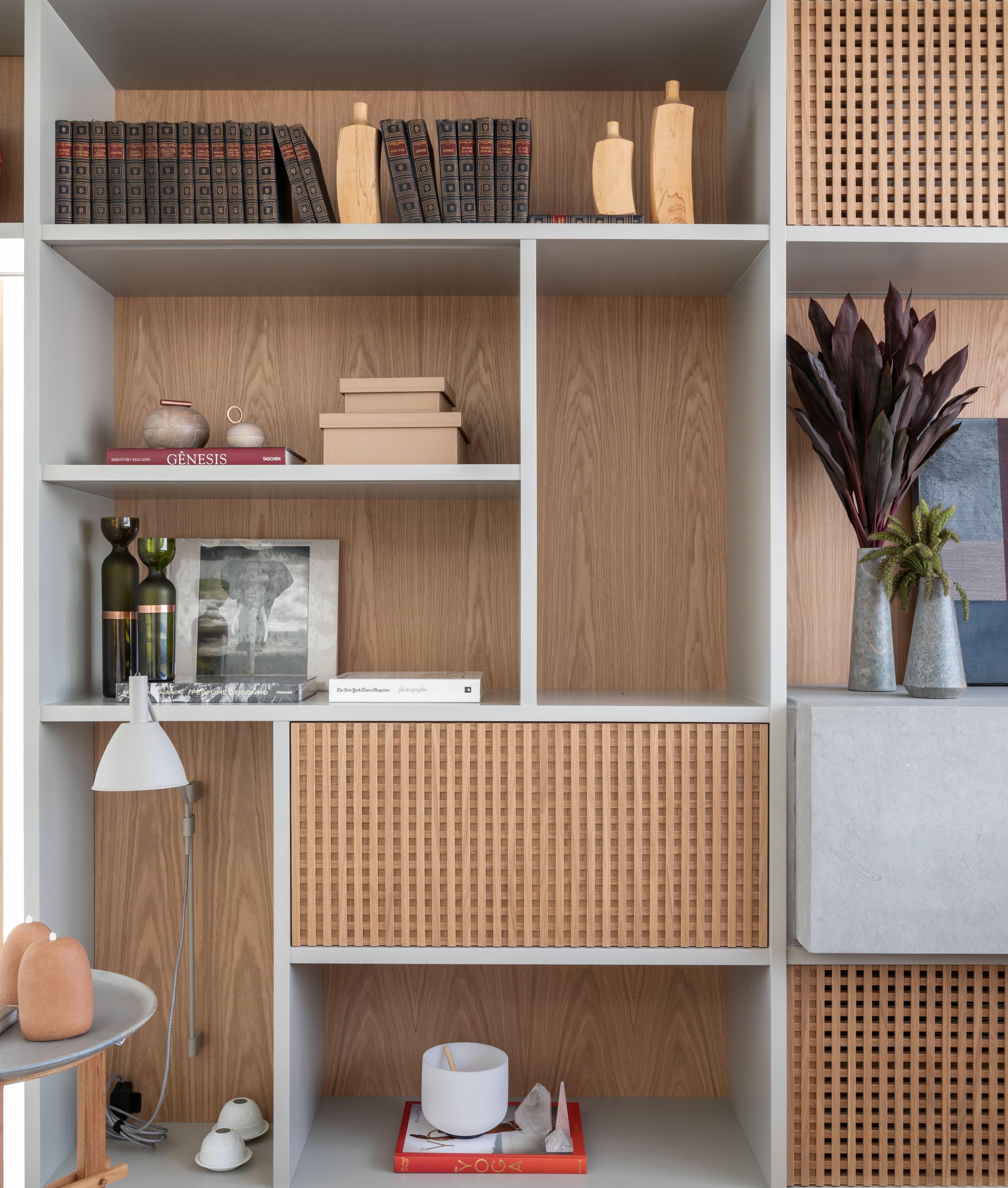 Tendências em estantes de livros para 2024