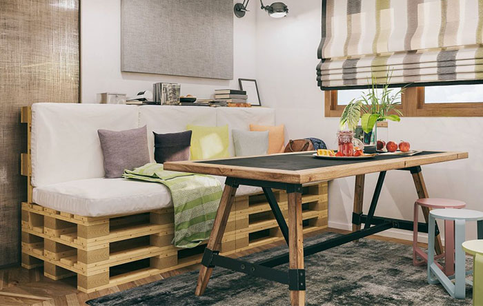 Stain ou Tinta para Mesa de Pallet?