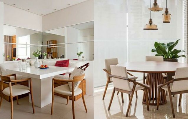 mesas de jantar de quartzo inspiração